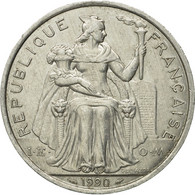 Monnaie, French Polynesia, 5 Francs, 1990, Paris, TTB, Aluminium, KM:12 - French Polynesia