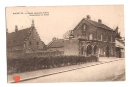 22926-LE-BELGIQUE-MACHELEN-Maison Communale Et Ecole - Machelen