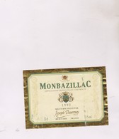 ETIQUETTE DE VIN MONBAZILLAC, JOSEPH DUVERNAIS 1993! - Monbazillac