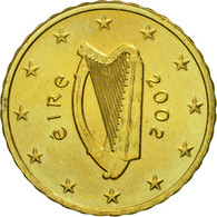 IRELAND REPUBLIC, 10 Euro Cent, 2002, SPL, Laiton, KM:35 - Irland