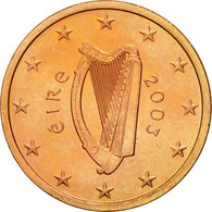 IRELAND REPUBLIC, 5 Euro Cent, 2003, SPL, Copper Plated Steel, KM:34 - Irland