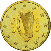 IRELAND REPUBLIC, 50 Euro Cent, 2003, SUP+, Laiton, KM:37 - Irland