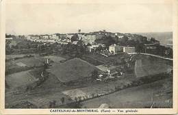 - Dpts Div.-ref-AB926- Tarn - Castelnau De Montmirail - Vue Generale - Carte Bon Etat - - Castelnau De Montmirail