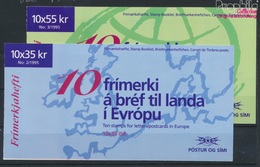 Island 826MH-827MH (kompl.Ausg.) Postfrisch 1995 Frieden Und Freiheit (9223396 - Unused Stamps
