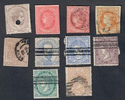 Spagna Spain Espana 10 Francobolli Cod.FRA.1134 - Used Stamps