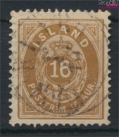 Island 9A Gestempelt 1876 Ziffer Mit Krone (9223565 - Voorfilatelie