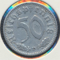 Deutsches Reich Jägernr: 372 1940 D Sehr Schön Aluminium 1940 50 Reichspfennig Reichsadler (7869054 - 50 Reichspfennig