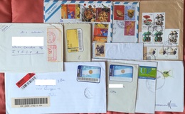 Argentina Lotto Storia Postale Con Annullo Speciale Dante Alighieri - Verzamelingen & Reeksen