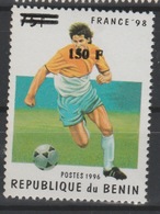 Bénin 2000 Mi. 1259 Football FIFA World Cup Football France 1998 Fußball Soccer Surchargé Overprint MNH** - 1998 – Frankrijk