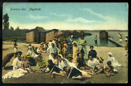 95808 Balatoni élet, Régi Képeslap 1912. - Hongarije