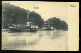 95768 SIÓFOK 1905. Cca. Kikötő, Régi Képeslap - Ungheria