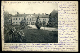 96228 EBERHARD / Malinovo  1910. Kastély, Régi Képeslap HUNGARY / SLOVAKIA - Hongrie