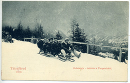 96235 TÁTRA 1908. Télisport, Régi Képeslap HUNGARY / SLOVAKIA - Hungary