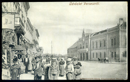 96256 VERSECZ 1913. Régi Képeslap - Serbie