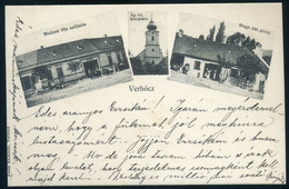 97273 VERBÓC 1906. Ritka, Régi Képeslap HUNGARY / SLOVAKIA - Hungary