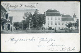 97274 SZOBOTIST 1902. Kuffner Kastély,régi Képeslap, Szép Egykörös Bélyegzéssel / HUNGARY / SLOVAKIA - Hongrie