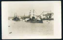 97729 K.u.K. Haditengerészet,hadihajók, Fotós Képeslap, Tegetthoff, Szent István  /  KuK NAVY Warships Photo Vintage Pic - Warships