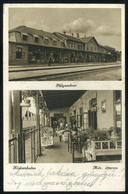 97326 KISKUNHALAS  1935. Pályaudvar, MÁV étterem Régi Képeslap  /  KISKUNHALAS 1935 Train Station, Hun. Nat. Rail Restau - Ungarn