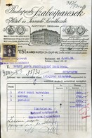 95974 Budapesti Szabóiparosok Régi,fejléces,céges Számla 1923. - Non Classés