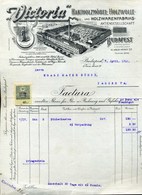 95997 Victoria Bútorgyár Régi ,fejléces,céges Számla  1910 - Ohne Zuordnung