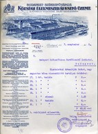 95956 BUDAPEST Községi Élelmiszerárusító Üzem Régi ,fejléces,céges Levél 1924. - Non Classés