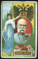 AUSTRIA 1900. Ferencz József Litho Reklámkártya, Varrótű Tató  /  Ca 1900 Franz Joseph Litho Adv. Card Needle Holder - Advertising