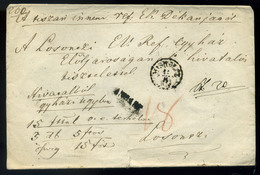 95732 MISKOLC 185..  Szép Pénzes Levél Losoncra Küldve - Used Stamps