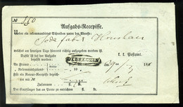 96085 DEBRECEN 1861.. Tértivevény, Szép Bélyegzéssel - Used Stamps