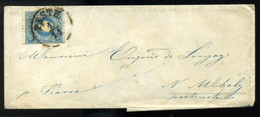 96111 PESTH 1858. 15Kr I.t. Levélen Nagymihályba Küldve - Used Stamps
