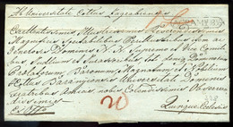 95683 AGRAM / ZÁGRÁB 1833. Szép Ex Offo Boríték - ...-1867 Vorphilatelie