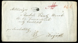 95717 KOMÁROM 1840. Cca. Szép Levél Szombathelyre (Bogáth) Küldve - ...-1867 Prephilately