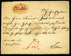 95837 OROSHÁZA 1842. Levél, Tartalommal, Piros Bélyegzéssel Bécsbe Küldve (300p) - ...-1867 Préphilatélie