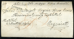 96555 LŐCSE 1840. Hivatalos "katonaszállítás Dolgában" Levél Ungvárra Küldve, érdekes Magyar Nyelvű Tartalommal - ...-1867 Prephilately