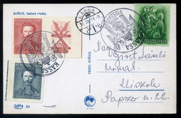 95795 KASSA 1938. Visszatérés Fotós Képeslap HUNGARY / SLOVAKIA - Lettres & Documents