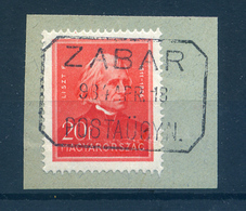 97867 ZABAR Arcképek 20. Postaügynökségi Bélyegzés - Used Stamps