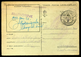 96748 II. VH 1940. Tábori Posta Levlap Tábori Mozgóposta Bélyegzéssel - Covers & Documents