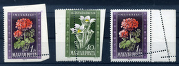 95900 1950. Virág, Elfogazások, Kis Tétel - Abarten Und Kuriositäten