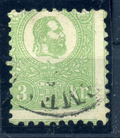 95584 Kőnyomat 3kr Használt Bélyeg - Used Stamps