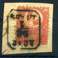 96136 ARAD Kőnyomat 5Kr Szép Bélyeg , Ajánlott - Used Stamps
