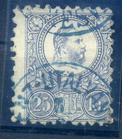 95564 TEMESVÁR 25Kr Kék Utalvány Bélyegzés - Used Stamps