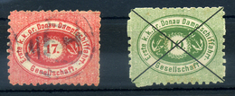 95893 DDSG  2db Használt Bélyeg - Used Stamps