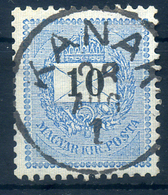 96142 KANAK 10Kr Szép Bélyegzés - Used Stamps