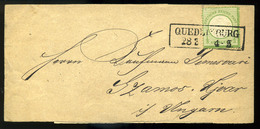 96370 NÉMETORSZÁG Quedlinburg Szép Címszalag Szamosújvárra Küldve - Used Stamps