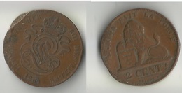 BELGIQUE  2 CENTIMES 1864 - 2 Cent