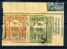 94995 DÓCZI Fűrésze, Ritka Postaügynökségi Bélyegzés - Used Stamps