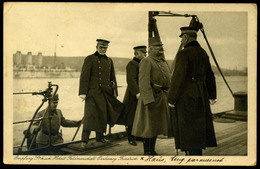 93061 K.u.K. HADITENGERÉSZET I. VH .1915.Pola Képeslap,'K.u.K. KRIEGSMARINE' + 'K.u.K. Marinetelegraphenstation Promonto - Used Stamps