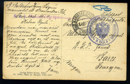 92134a K.u.K. Haditengerészet, I.VH Dworak Szignált Képeslap,S.M. Dampfer IV. Bélyegzéssel Kolozsvárra / K.u.K. NAVY WW  - Used Stamps