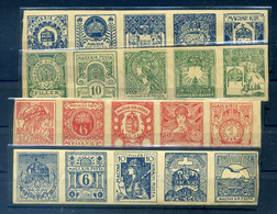 95901 Turul Próbanyomat Kis Tétel , 1900. - Unused Stamps