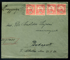 96440 KOLOZSVÁR 1910. Expressz Levél Budapestre Küldve - Used Stamps