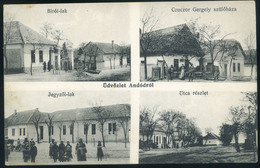 97284 ANDÓD / Andovce  1912. Régi Képeslap, Ritka Postaügynökségi Bélyegzéssel   /  HUNGARY / SLOVAKIA - Hongrie